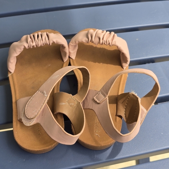 Lucky Brand Chic Pink Girls Sandals Size 11 Summer Cute - Picture 6 of 11